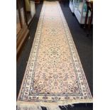 Woollen hall runner carpet