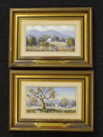 Werner Filipich (1943-) 2 landscapes