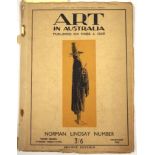 Volume Art in Australia 'Norman Lindsay Number'