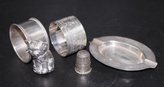 Three various sterling silver pieces - Image 2 of 4