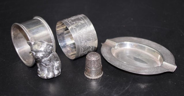 Three various sterling silver pieces - Image 3 of 4
