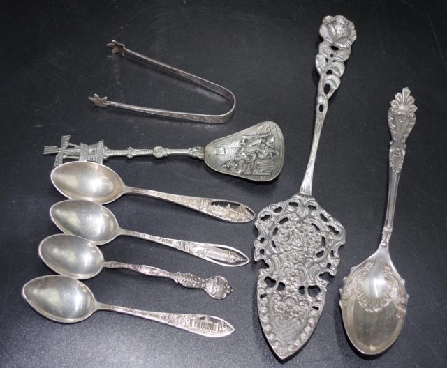 Collection six various silver spoons - Image 2 of 12