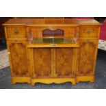 19th century style secretaire sideboard