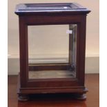 Antique table top display case