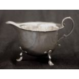 George V sterling silver cream jug