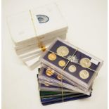 Five Australian Proof Coin Sets