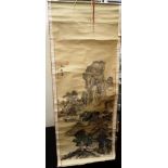 Handpainted Chinese scroll