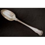 George III Sterling silver basting spoon