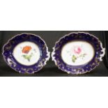 Two 1830's Coalport dishes