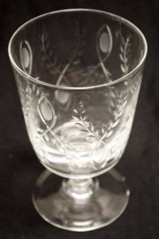 Webb cut crystal Bucket Bowl Rummer - Image 4 of 4