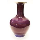 Good Chinese sang de boeuf ceramic vase