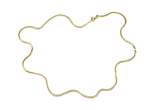 18ct yellow gold chain necklace - Image 2 of 8