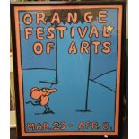 Martin Sharp (1942-2013) 'Orange Festival'