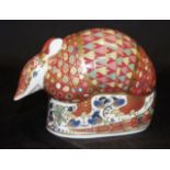 Royal Crown Derby "Armadillo" paperweight