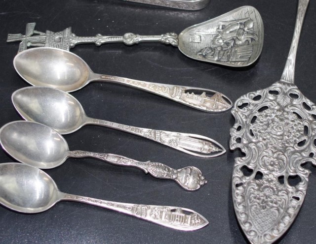 Collection six various silver spoons - Image 7 of 12