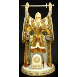 Minton figure of King Arthur Limited Edition