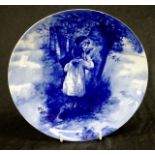Royal Doulton 'Blue Children' plate