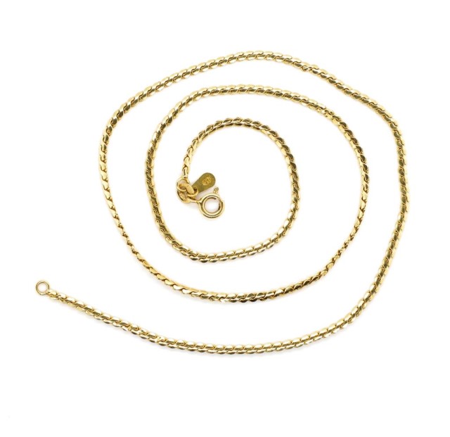 18ct yellow gold chain necklace - Image 7 of 8