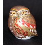 Royal Crown Derby "Athena Owl" paperweight