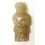 Chinese carved jade figure
