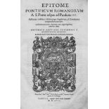 Panvinius, Onuphrius: Epitome pontificum romanorvm a S. Petro usque ad Paulum IIII.Panvinius,