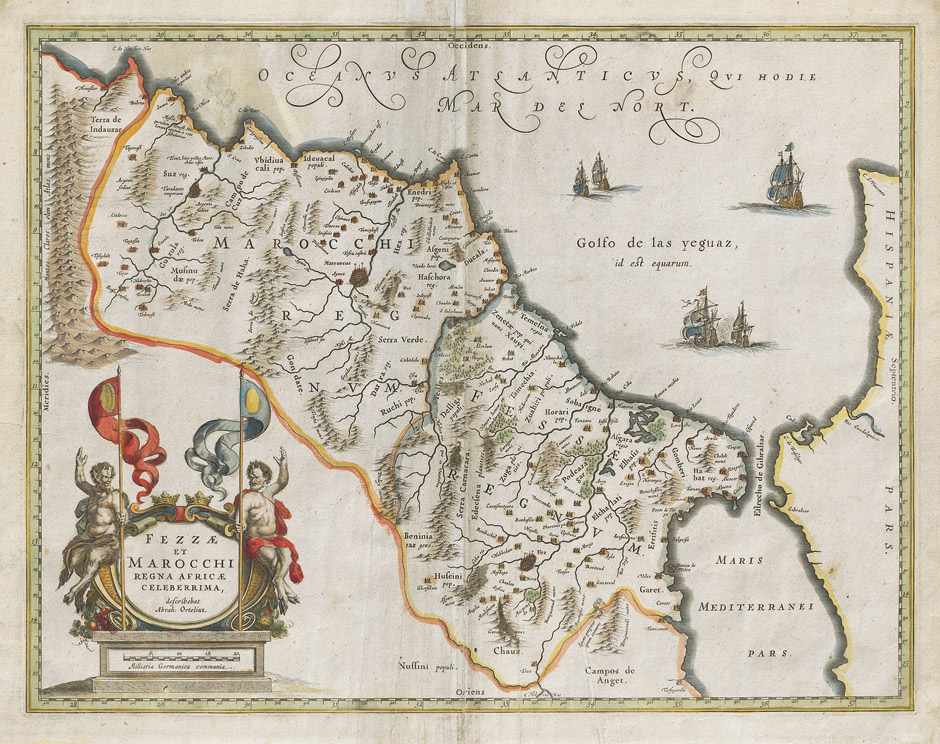 Ortelius, Abraham: Fezza et MarocchiOrtelius, Abraham. Fezza et Marocchi regna Africae