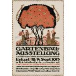 Albrecht, Emil Oskar: Gartenbau-Ausstellung zum 75jährigen JubiläumPLAKATEVERANSTALTUNGENAlbrecht,