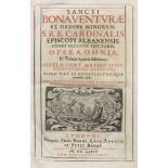 Bonaventura: Opera omniaBonaventura, Sanctus. Opera omnia, in tomos septem distributa. Sixti V.