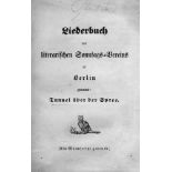 Liederbuch des literarischen Sonntags-Vereins zu Berlin: genannt: Tunnel über der SpreeFontane,