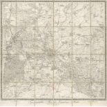 Reymann, D. G.: Topographischer Plan der Gegend um BerlinReymann, D. G. Topographischer Plan der