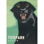 Naumann, Horst: Tierpark BerlinNaumann, Horst. Tierpark Berlin. Offsetdruck. 80 x 57 cm. Berlin