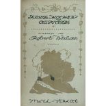 Walser, Robert: Fritz Kocher's AufsätzeWalser, Robert. Fritz Kocher's Aufsätze. 2 Bl., 128 S. Mit