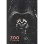 Naumann, Horst: Zoo DresdenNaumann, Horst. Zoo Dresden. Offsetdruck. 57,5 x 40,5 cm. Dresden 1976.