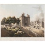 Wells, J. G.: A South View of the Gateway Tower of Lancaster CastleWells, William Frederick. A South