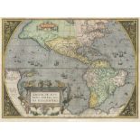 Ortelius, Abraham: Americae sive novi orbisOrtelius, Abraham. Americae sive novi orbis, nova