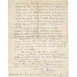 Romains, Jules: Brief 1920Romains, Jules (eigentl. Louis Farigoule), franz. Schriftsteller, Mitglied