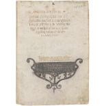 Thomas von Aquin: Catena aurea. Basel, Michael Wenssler, 1476Thomas de Aquino. Catena aurea. 437 (