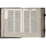 Biblia latina: Basel, Amerbach, 1481Biblia latina. 299 nn. Bl. (ohne das e. w. Bl. a1; statt 572). 2