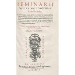 Bernardi, Johannes Baptist: Seminarium totius philosophiae Aristotelicae et PlatonicaeBernardo,