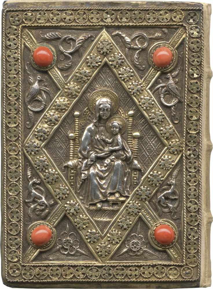 Horae polscae Beatae Mariae Virginis: Polnische Stundenbuchhandschrift auf Pergament, reich - Image 2 of 8