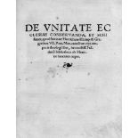 Hutten, Ulrich von: De unitate ecclesiae conservandaHutten, Ulrich von (Hrsg.). De unitate ecclesiae