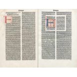 Biblia latina: cum postilis Nicolai de LyraBiblia latina. - Biblia cum postilis Nicolai de Lyra et