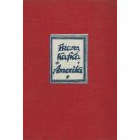 Kafka, Franz: AmerikaKafka, Franz. Amerika. 391 S. 19,5 x 14,5 cm. Orangefarbenes OLeinen (