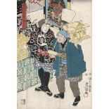 Nichijo seikatsu: Alltagsszenen im alten Japan. Konvolut von ca. 40Ukiyo-e HolzschnittenNichijo