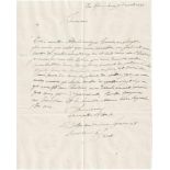 Heinrich, Prinz von Preußen: Eigenhänd. Brief mit Umschlag- Heinrich, Prinz von Preußen, Bruder
