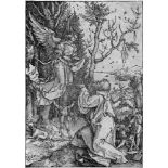 Dürer, Albrecht: Joachim auf dem FeldJoachim auf dem Felde. Holzschnitt aus dem Marienleben, wie