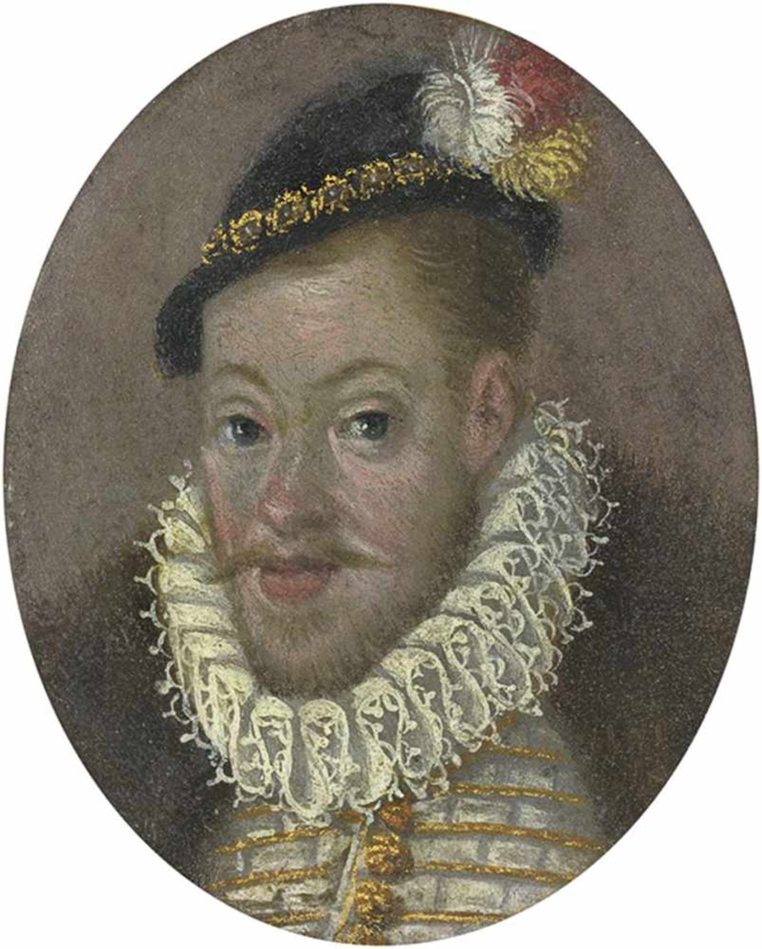 Kontinentaleuropa: um 1600. Bildnis Kaiser Rudolf IIum 1600. Bildnis Kaiser Rudolf II. im