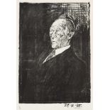 Sutherland, Graham: Portrait Konrad AdenauerPortrait Konrad AdenauerLithographie auf BFK Rives-