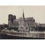 Baldus, Edouard-Denis: Notre-Dame de ParisNotre-Dame de Paris. Circa 1855. Salt print. 20 x 26 cm (