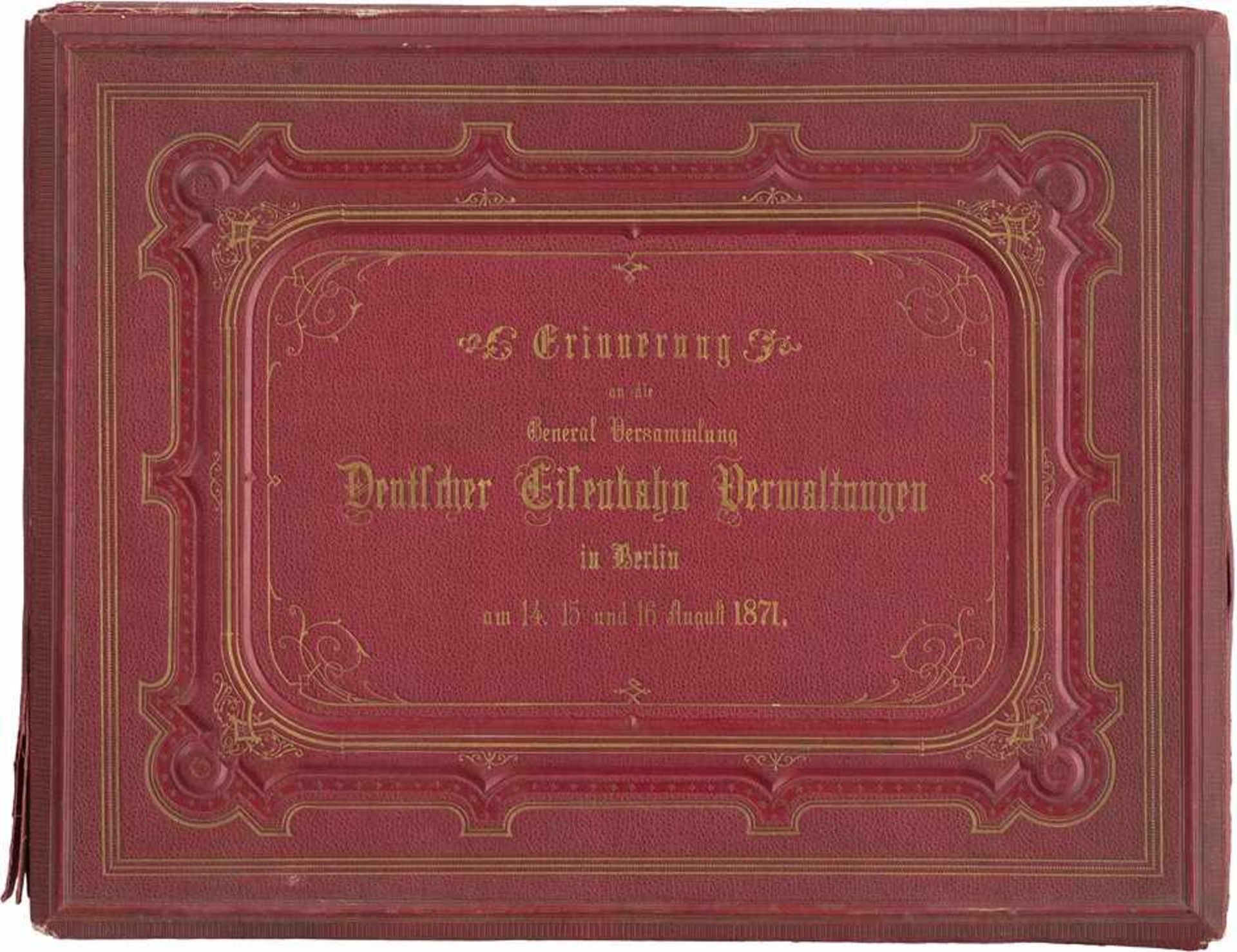 Berlin: Views of BerlinViews of Berlin. 1871. Circa 42 albumen prints. Each circa 18 x 27 cm. Each - Bild 2 aus 2